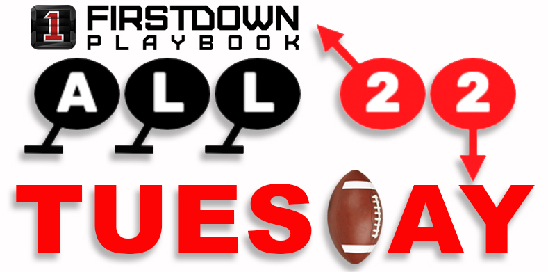 Red Zone Help & Much More In FirstDown PlayBook!