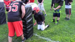 Youth football position coaches should map out there core fundamental drills