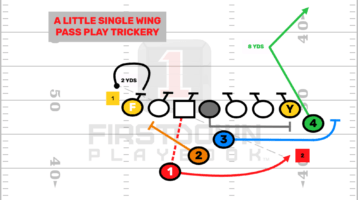 Youth Football Single Wing Trick Play