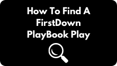 How Finding FirstDown PlayBook Plays Can Help You