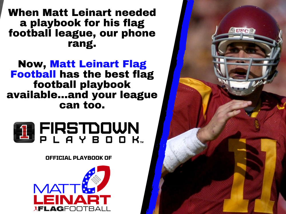 Why Matt Leinart Uses FirstDown PlayBook for his Football PlayBook Needs.