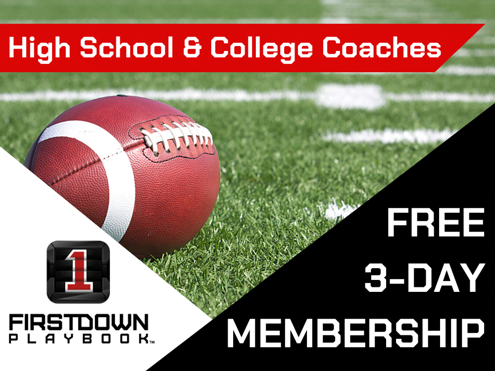 Free 3-Day Memberships For High School & College Coaches