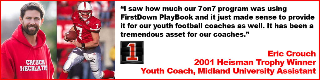Eric Crouch on why he likes FirstDown PlayBook