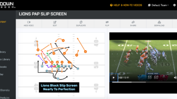 All 22 Tuesday Lions Slip Screen
