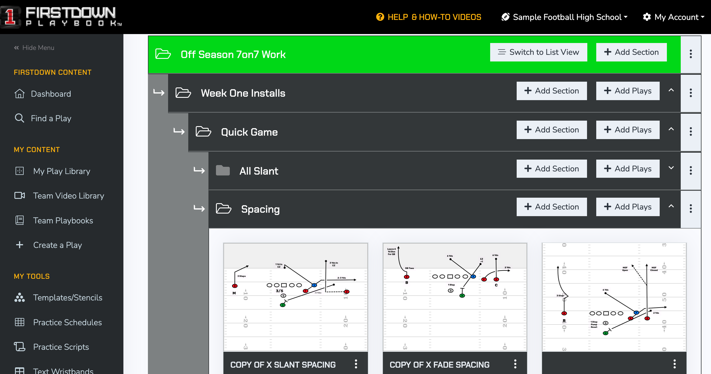 A 7on7 PlayBook Like You’ve Never Seen