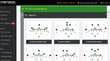 Find a PlayBook Youth Football 6-2 Defense