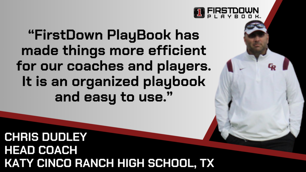 Chris Dudley On FirstDown PlayBook
