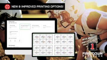 FirstDown PlayBook Updated Printing Options