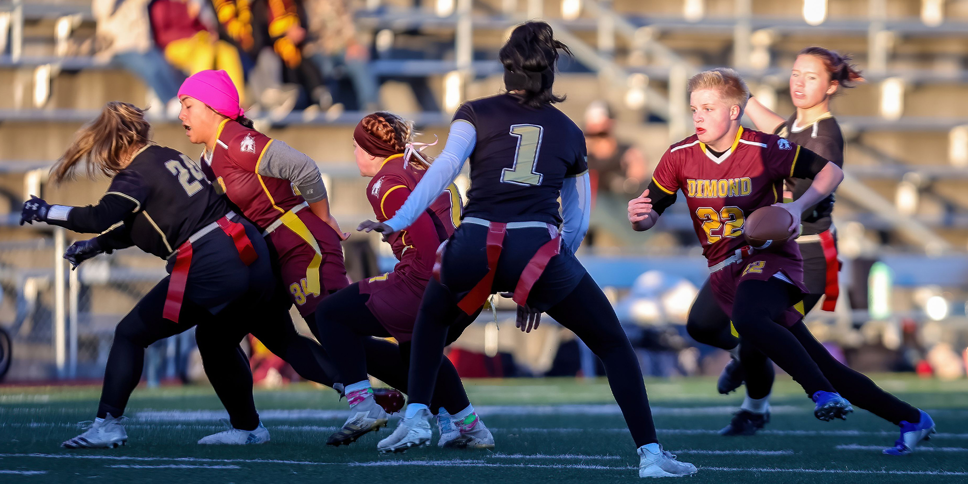 October Is Girls Flag Football Championship Month